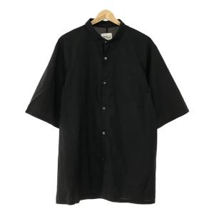 【美品】  ALMOSTBLACK / オールモストブラック | product / レギュラーカラーシャツ | ブラック | メンズ｜kldclothing