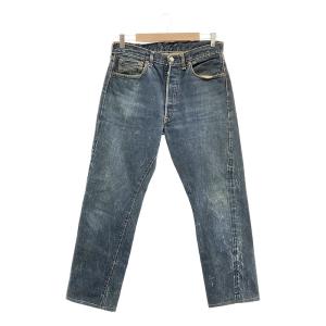 Levi's / リーバイス | 60s ヴィンテージ 501 BigE ダブルネーム Vステッチ 足長R 不均等V セルビッチ デニムパンツ | インディゴ｜kldclothing