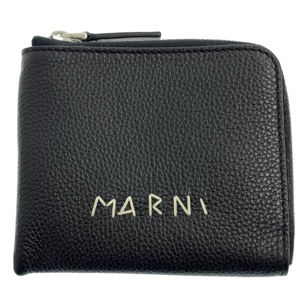 MARNI / マルニ ステッチロゴ ラウンドファスナーウォレット