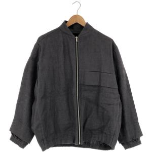 PHOEBE ENGLISH MAN / フィービーイングリッシュ マン | 2019SS | FOLD POCKET BOMBER WAFFLE LINEN ワッフルリネン ボンバージャケット |｜kldclothing