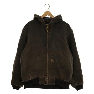 carhartt / カーハート | 90s〜 ヴィンテージ USA製 ダック アクティブパーカー | M | ブラック | メンズ｜kldclothing