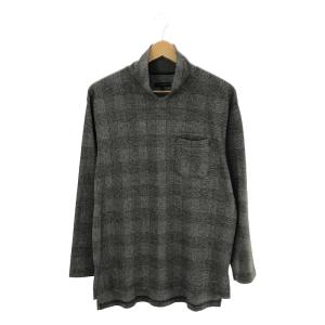 【美品】  Engineered Garments / エンジニアドガーメンツ | グレンチェック ハイネック カットソー | S | グレー | メンズ｜kldclothing