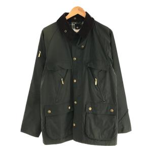 【美品】  Barbour / バブアー | ピンバッチ付き 125YEARS MENS ICONS BEDALE WAX チンストラップ 裏地チェック 襟コーデュロイ ワックス オイルド ジャケット |｜kldclothing