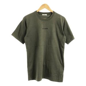 CLANE / クラネ | ロゴプリント Tシャツ | 1 | カーキ | レディース｜kldclothing