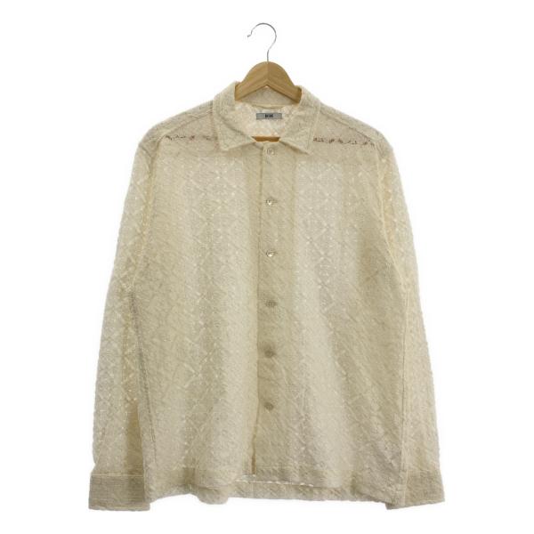 BODE / ボーディ TILE LACE LS SHIRT タイルレースシャツ