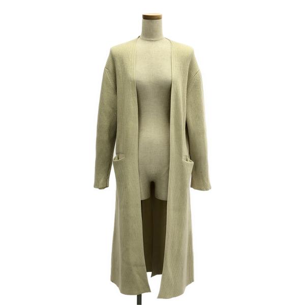 AURALEE / オーラリー | Long Rib Knit Cardigan ロング リブ ニッ...