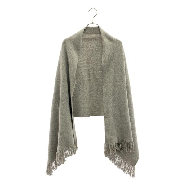 ISSEY MIYAKE / イッセイミヤケ 80s ヴィンテージ 筆タグ フリンジ 大判ストール ...