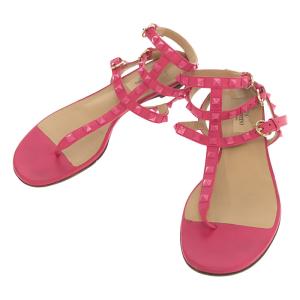 ヴァレンティノ　VALENTINO バレエシューズ　36 1/2 VALENTINO スタッズデザインフラットシューズ36 1/2