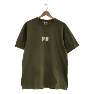 POST O'ALLS / ポストオーバーオールズ | 両面プリント クルーネックTシャツ | L | グリーン | メンズ｜kldclothing