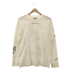 【新品】  Ganni / ガニー | 2023 SS | JOURNAL STANDARD取扱い Light Jersey Layered Long Sleeve T ロングスリーブカットソー｜kldclothing