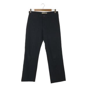 evam eva / エヴァムエヴァ | cotton silk work pants ワイドパンツ | 1 | ブラック | レディース｜kldclothing