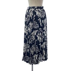 【新品】  sacai / サカイ | 2024SS | Floral Print Skirt プリーツスカート | 1 | ブラック/ホワイト | レディース｜kldclothing