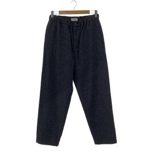 【美品】  JIL SANDER+ / ジルサンダープラス | ウール リラックスパンツ | 44 | ダークグレー | メンズ｜kldclothing