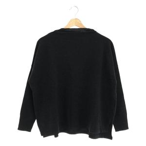 【美品】  evam eva / エヴァムエヴァ | 2022AW | wool pullover ニット | ダークグレー | レディース｜kldclothing