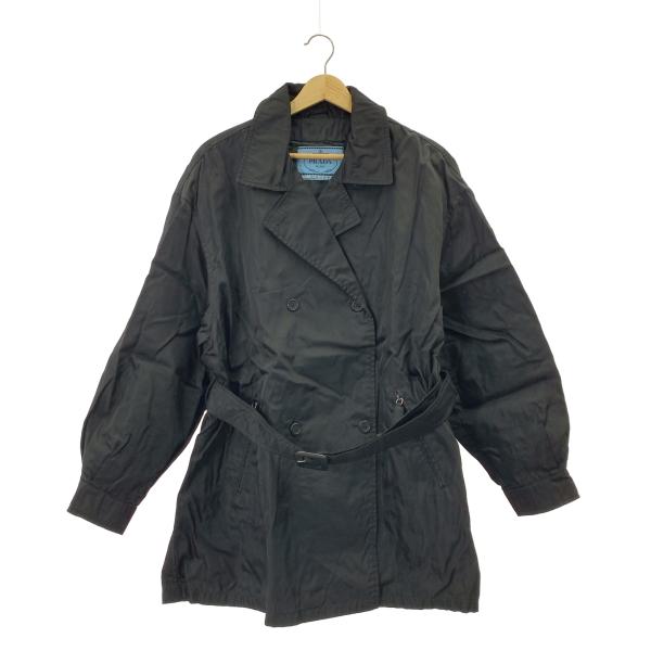 PRADA / プラダ ナイロン ダブルブレストコート