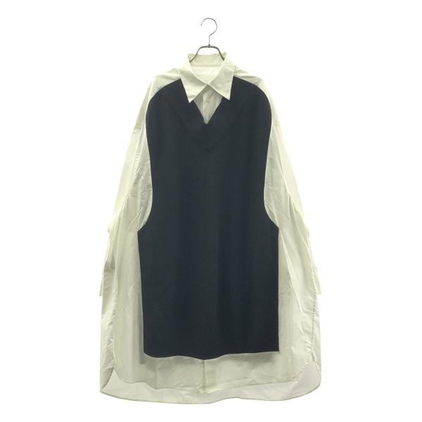 Maison Margiela / メゾンマルジェラ レイヤード ニット オーバーサイズ シャツ ワ...