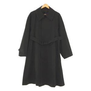 LAD MUSICIAN ラッドミュージシャン レイヤード チェスターコート 黒 LAD MUSICIAN（ラッドミュージシャン） 15AW レイヤード ウール