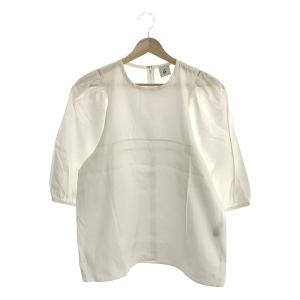 6(ROKU) / ロク | VOLUME SHORT SLEEVE BLOUSE ブラウス | 36 | ホワイト | レディース｜kldclothing