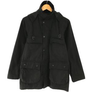 Barbour / バブアー | × MARGARET HOWELL 別注 INVINCIBLE OILED JACKET インシンブル オイルド ジャケット | S | ブラック｜kldclothing