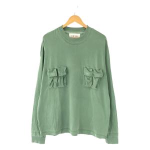 F/CE. / エフシーイー | 2021SS | 3D POCKET LONG SLEEVE TEE オーガニックコットン ピグメント染め クルーネック ロングスリーブ カットソー | L | ミント9 |｜kldclothing