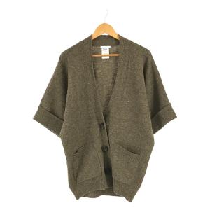 Chloe / クロエ | 2019AW | イタリア製 ウール オーバーサイズ ハーフ スリーブ カーディガン | M | GREY | レディース｜kldclothing