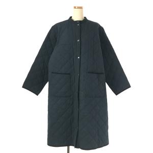 madder madder / マダマダ | エミリーリバーシブルキルティングコート | ネイビー/ブラック | レディース｜kldclothing