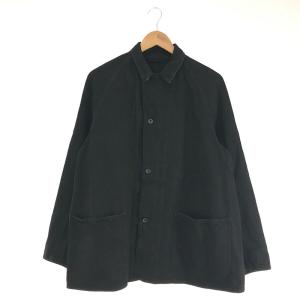 COMOLI / コモリ | 2022SS | デニム ワーク ジャケット カバーオール | 2 | BLACK | メンズ｜kldclothing