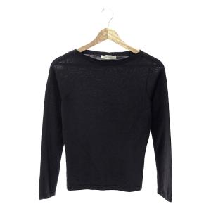 JOHN SMEDLEY / ジョンスメドレー | メリノウール ハイゲージ クルーネックニット | S | パープル | レディース｜kldclothing