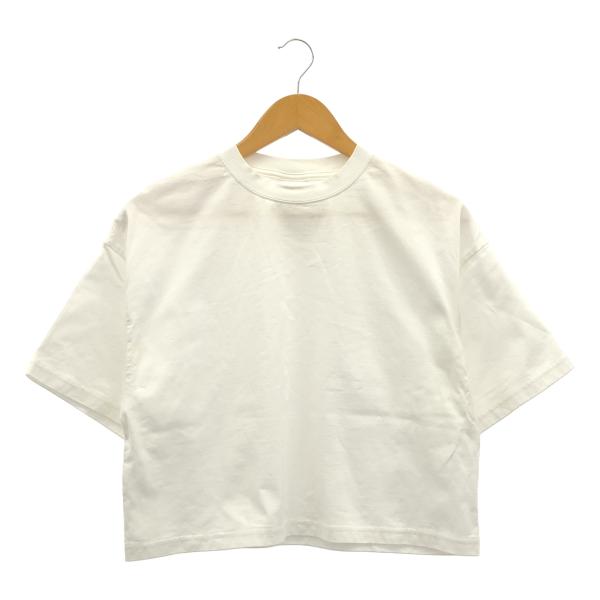 HYKE / ハイク コットン クロップド Tシャツ