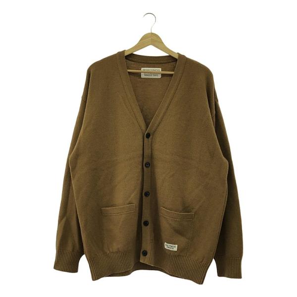 WACKO MARIA / ワコマリア | ウール クラシック カーディガン | XL | ブラウン...