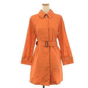 Traditional Weatherwear / トラディショナルウェザーウェア | HOLM コットン ステンカラーコート | 36 | オレンジ | レディース｜kldclothing