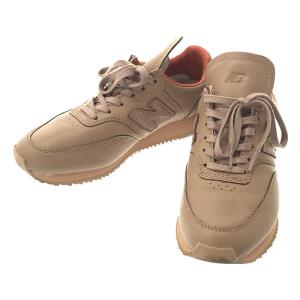 【美品】  AURALEE / オーラリー | × NEW BALANCE / ニューバランス 別注 MLC100AU レザー スニーカー | 22.5 | beige | レディース｜kldclothing