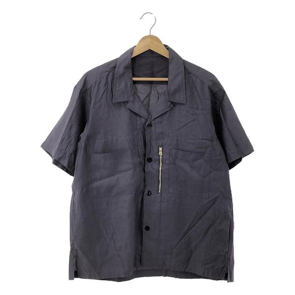 CLAMP / クランプ | SHIRT-05 コットン キュプラ オープンカラー 半袖シャツ | ...
