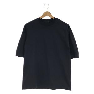 【美品】  LOEFF / ロエフ | 2022SS | オーガニックコットン ショートスリーブ Tシャツ | ネイビー | レディース｜kldclothing