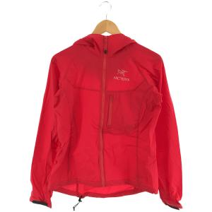 ARC'TERYX / アークテリクス | Women's Squamish Hoody スコーミッシュ フーディ ナイロン ウインドシェル ジャケット | S | レッド | レディース｜kldclothing