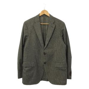 LARDINI / ラルディーニ | ウール 千鳥格子 3Bシングルテーラード ジャケット | 52 | グレー / ブラック | メンズ｜kldclothing