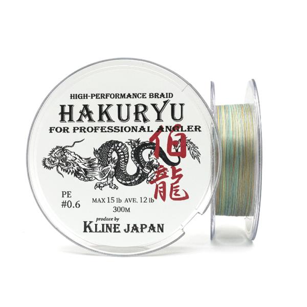 K LINE 伯龍 / HAKURYU 0.6号 300m巻き K LINE HAKURYU PEラ...
