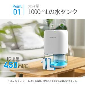 【クーポンで4980円】除湿機 小型 1L大容...の詳細画像3