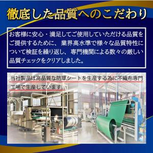 【10cm×50m】防草シート 除草シート 粘...の詳細画像4
