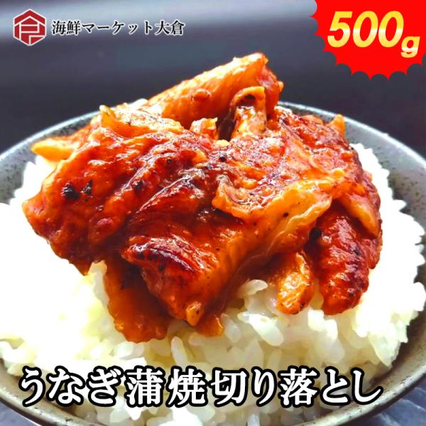 うなぎ蒲焼切り落とし 500g 業務用 うなぎ　ウナギ　鰻 きざみ鰻 送料無料