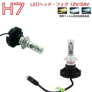 HONDA用の非純正品 ゴールドウィングGL1800 2001-2005 SC47 ヘッドライト(LO)[H7] LED H7 2個入り 12V 24V 6ヶ月保証