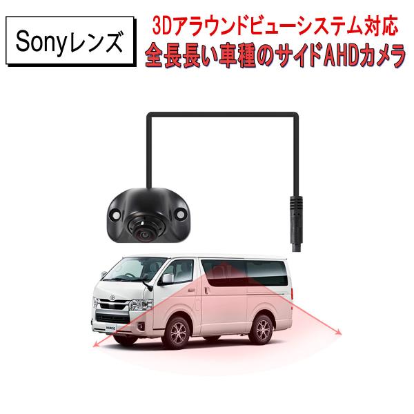 交換用カメラ 720P 1個売り 3Dアラウンドビューシステム 中型大型車対応 高解像度CVBS対応...