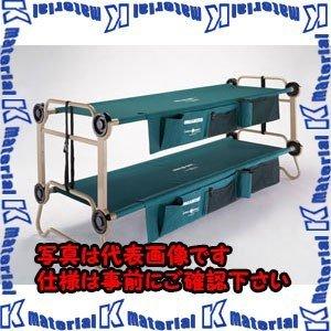 【代引不可】【個人宅配送不可】ESCO(エスコ) 2080x820x925mm ベッド(二段/組立式...