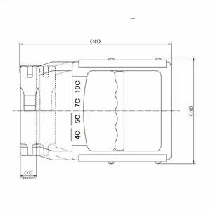 二幸電気工業 工具-125A スリーブ挿入工具 [NDK000166] : K-material