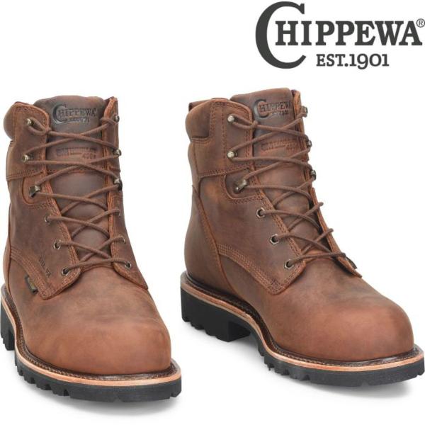 CHIPPEWA チペワ 59208 Super DNA 6インチ 防水 防寒 スチールトゥ ワーク...