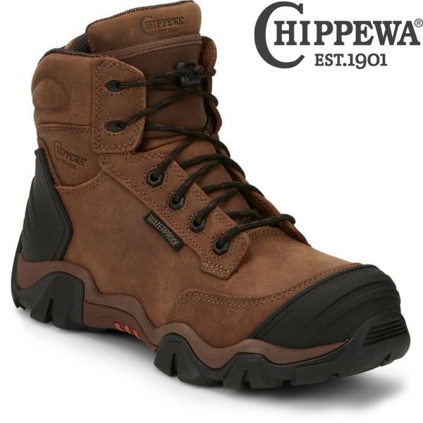 チペワブーツ CHIPPEWA ワークブーツ CROSS TERRAIN 6 WATERPROOF ...