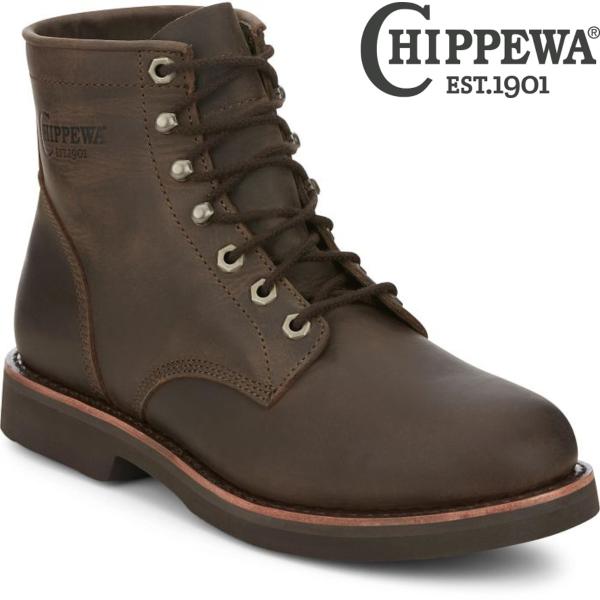 ワークブーツ メンズ チペワブーツ CHIPPEWA  CLASSIC 2.0 6 LACE UP ...