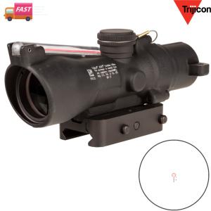 トリジコン Trijicon ACOG TA50-C-400354 3x24 コンパクト スコープ 3倍 .223/55gr レッド ホースシュー ドット Q-LOC マウント 実物