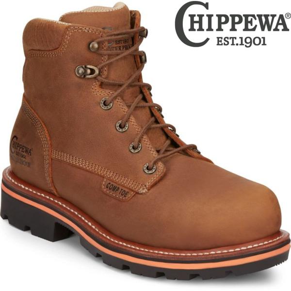 チペワブーツ CHIPPEWA THUNDERSTRUCK 6 WATERPROOF NANO CO...