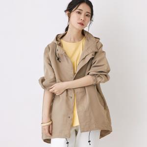 撥水 マウンテンパーカー レディース 春秋 モッズコート スプリング
